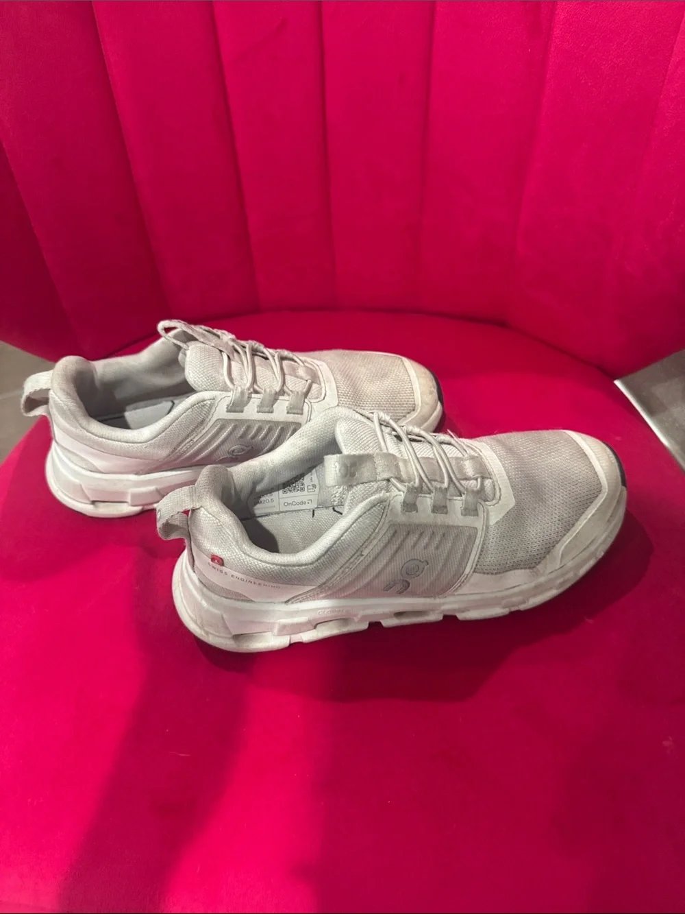 On Running Men's Athletic Sneakers - Light Gray